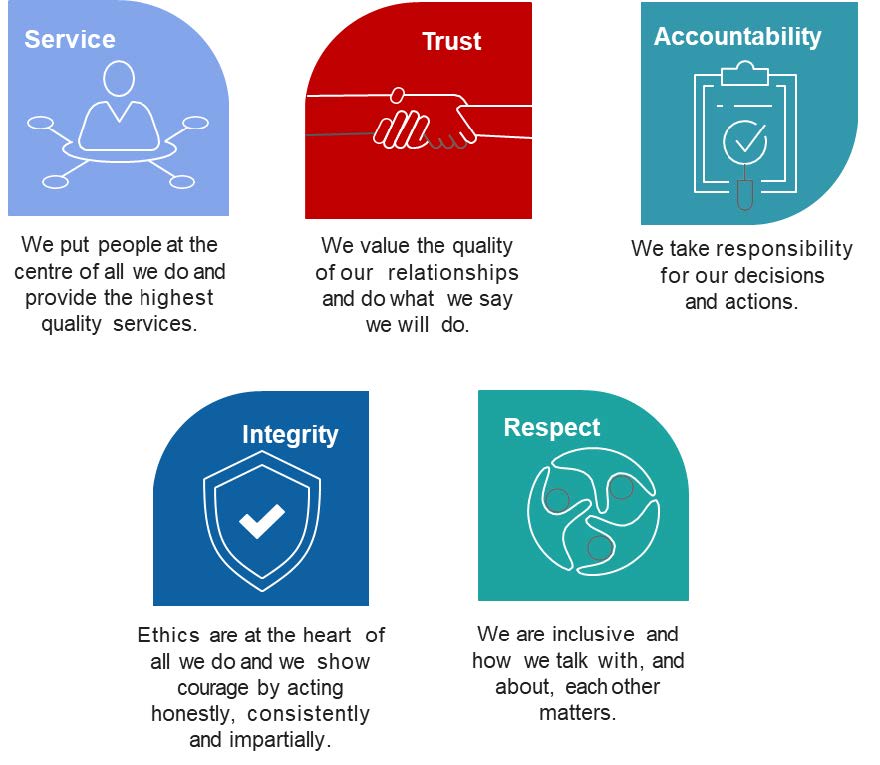service delivery graphic